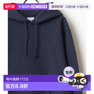 Weave抓绒纯色派克卫衣风衣开衫 Reverse 男士 日本直邮Champion