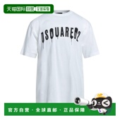 香港直邮潮奢 T恤 Dsquared2 1h可退 二次方 男士 white白色 舒适