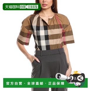 博柏利短袖 自营 美国奥莱直发新款 多色 Burberry格子上衣
