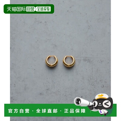 1h可退 日本直邮decor 女士 Plump Drop Pierce L GD 银925金镀简