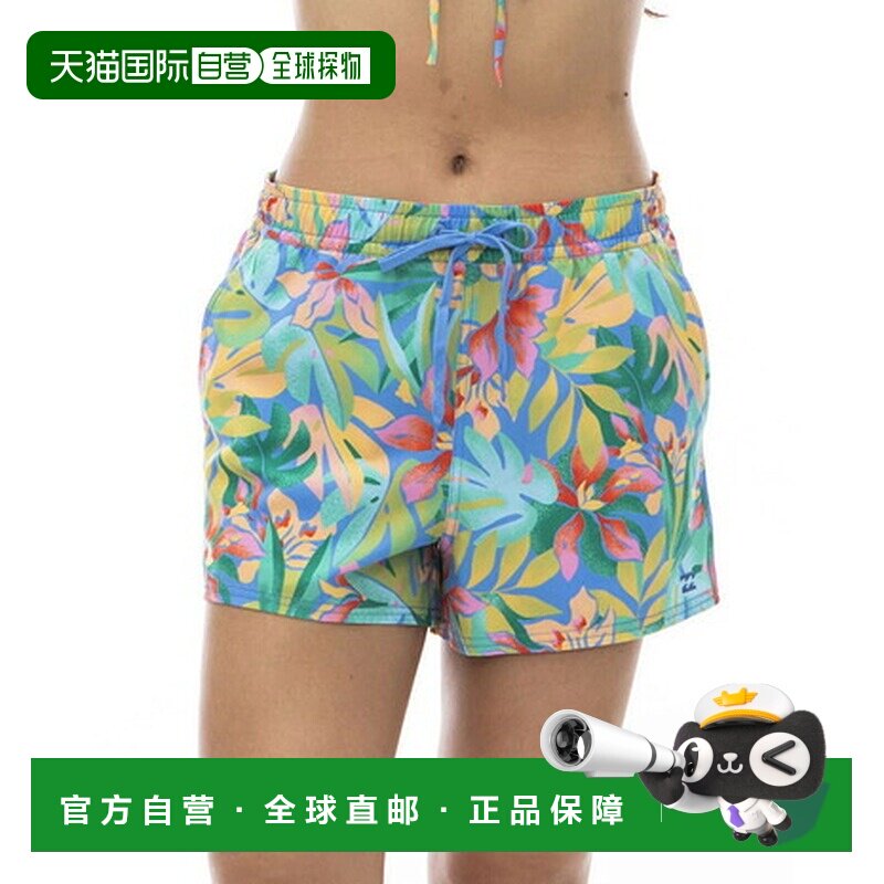 日本直邮比拉邦（BILLABONG）（女士）泳装 冲浪短裤 印花短裤 BE图片