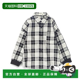 日本人气童装 1h可退 格子衬衫 情侣款 日本直邮branshes