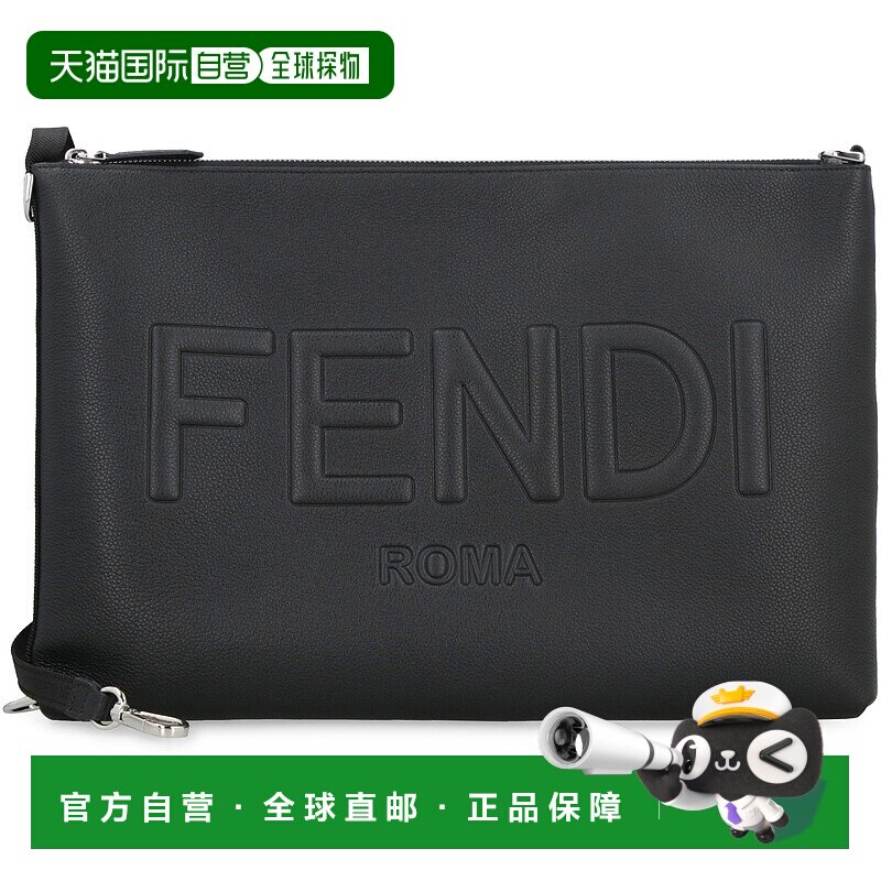 香港直邮FENDI 男士单肩包 7N0136AMACF0GXN SS2023 黑色 FENDI C