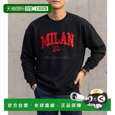 韩国直邮WILD DONKEY 米兰“黑色”卫衣