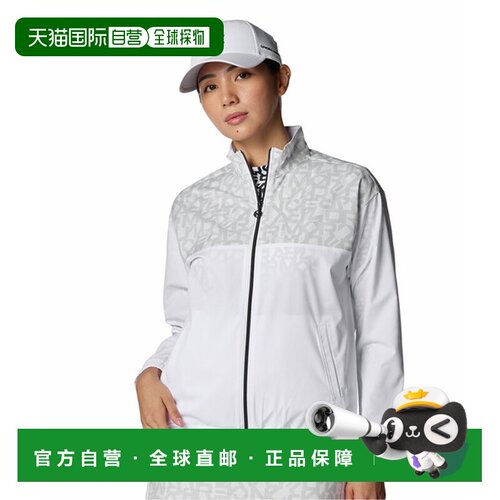 日本直邮Under Armour 徽标宽松立领拉链长袖夹克外套 女款安德玛