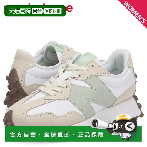 日本直邮New Balance 327 W327SUB 女士运动鞋 B宽 米白色