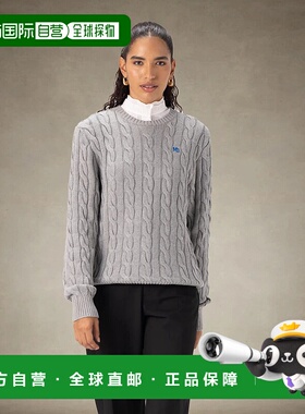 自营 members only女式圆领针织毛衣-灰色 美国奥莱直发