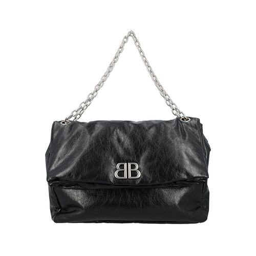 BALENCIAGA 女士斜挎包 7918352AA5B1060 AW2024 黑色