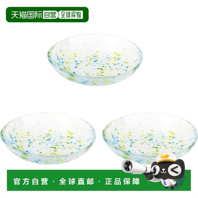 【日本直邮】东洋佐佐木 小盘 约φ10.7×2.2cm 绿色 3个装 WA333