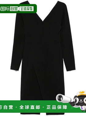 香港直邮FENDI 女士连衣裙 FDD185AJYE AW2024 黑色 Fendi Techno