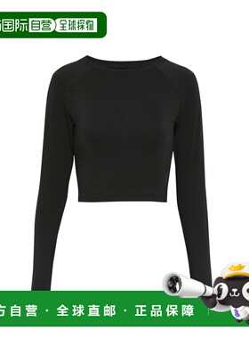 日潮跑腿ON昂跑 女款 Studio Long-T恤 短款沙漠风 1wf1243