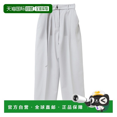 1h可退 日本直邮martinique女士羊毛材质宽松型高腰裤 A0341FP265