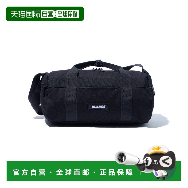1h可退 日本直邮XLARGE 男女同款 帆布战术风桶包 多隔层设计 101