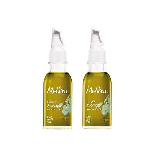 欧洲直邮Melvita蜜威特淡纹有机牛油果油50mlx2瓶蜜葳特