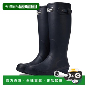 1h可退 香港直邮barbour 巴伯尔 男士 Bede 雨靴 blue蓝色 舒适时