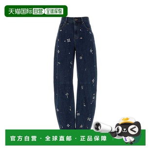 阔腿牛仔裤 1h可退 女士 Portrait AW25827PBLBLUE 香港直邮Self