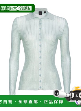 香港直邮PINKO 女士针织衫 103557A1UQSI1 SS2024 绿色 PINKO RUS