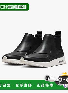 自营 Nike Air Max Thea Mid 859550-001运动鞋女式黑色皮鞋HAM34