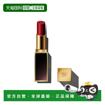 日本直邮黑管丝缎哑光口红3g 28 Shanghai Lily正品汤姆福特