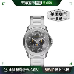 Armani Exchange 男士经典灰色表盘手表 - 灰色 【美国奥莱】直发