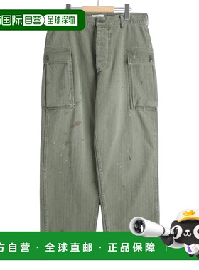 1h可退 日本直邮HERILL 男士 美式军风HBT斜纹布工装裤 26030HL82