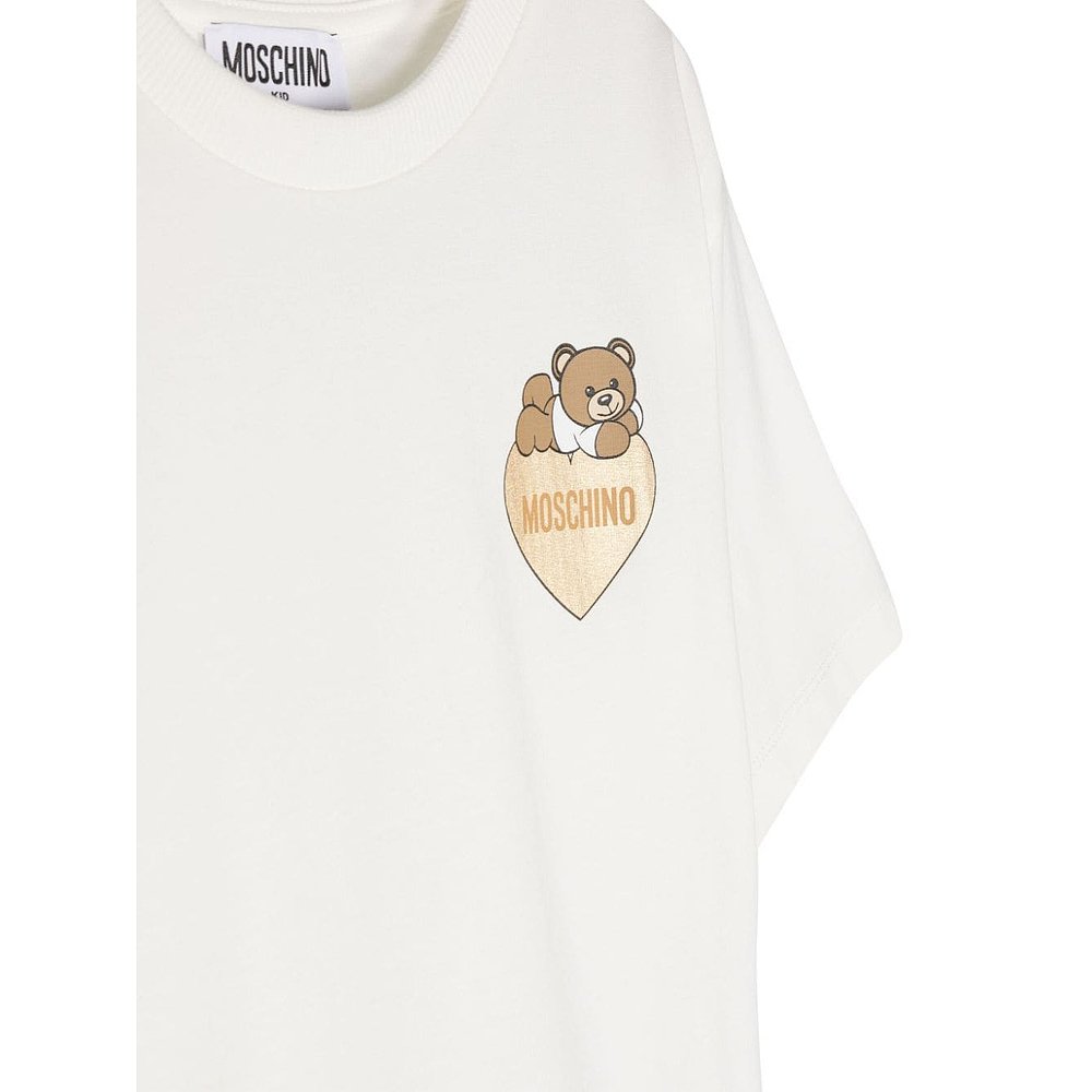 MOSCHINO 女童衬衫 HGM060LBA1110063 AW2024 白色