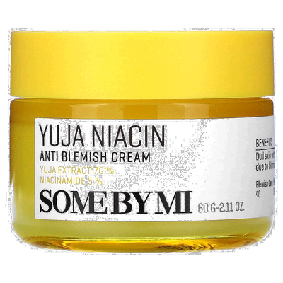香港直邮莎柏蜜,Yuja Niacin, Anti Blemish Cream, 2.11 oz正品