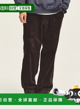 韩国直邮kangol Retrocore 代码长裤 4544 棕色