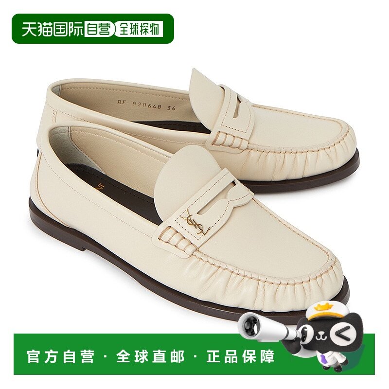 1h可退 韩国直邮saint laurent paris 女士 乐福鞋牛皮豆豆鞋,女鞋,乐福鞋（豆豆鞋）,淘宝优惠券,粉丝福利购,淘宝优惠卷