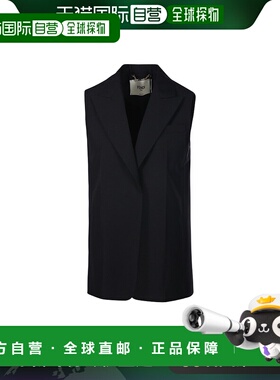 香港直邮FENDI 女士西服 FT5990S9AF0GME CO 黑色西装