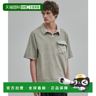 1h可退 日本直邮UNITED TOKYO 男士 Pigment 加工 透け感无 圆领T