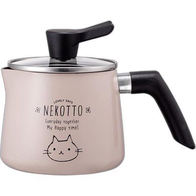 【日本直邮】Skater斯凯达 单柄万能锅 1.3L nekotto猫 ANMP1-A