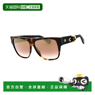 自营 Roberto Cavalli女式SRC013 59mm太阳镜-棕色 美国奥莱直发