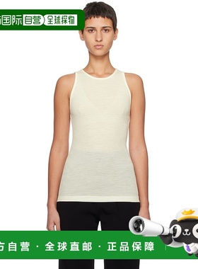 香港直邮潮奢 BITE 女士 灰白色圆领背心 1114300001针织
