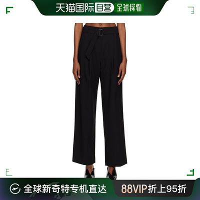 香港直邮潮奢 CAMILLA 女士 黑色 Camellia 长裤 I2P