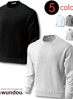 日本直邮wundou 超重棉质运动衫学校 p601-中性男女通用