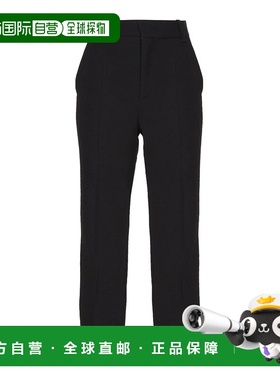 1h可退 香港直邮CHLOÉ 女士休闲裤 C23APA01063001 AW2023 黑色