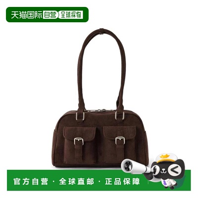 日本直邮日潮 GRL双口袋麂皮波士顿包tr1141