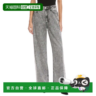 自营rag & bone Featherweight Logan Mid-Rise Slate Grey Wide
