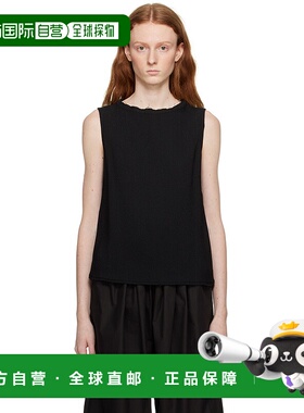 1h可退 香港直邮潮奢 BITE 女士 黑色未收边背心 1111970999