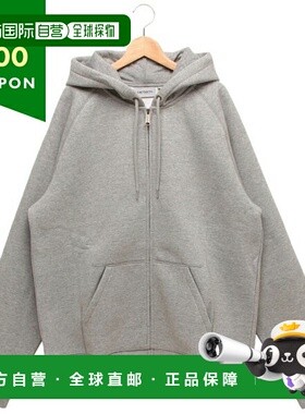 日本直邮Carhartt 连帽衫 拉链连帽衫 灰色 男款 Carhartt WIP I0