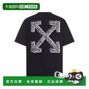 T恤 男士 OMAA120F25JER00C1001BLACKWHITE WHITE 香港直邮OFF