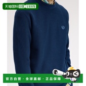 半高领纹理设计 1h可退 男女同款 全棉针织 日本直邮FRED PERRY
