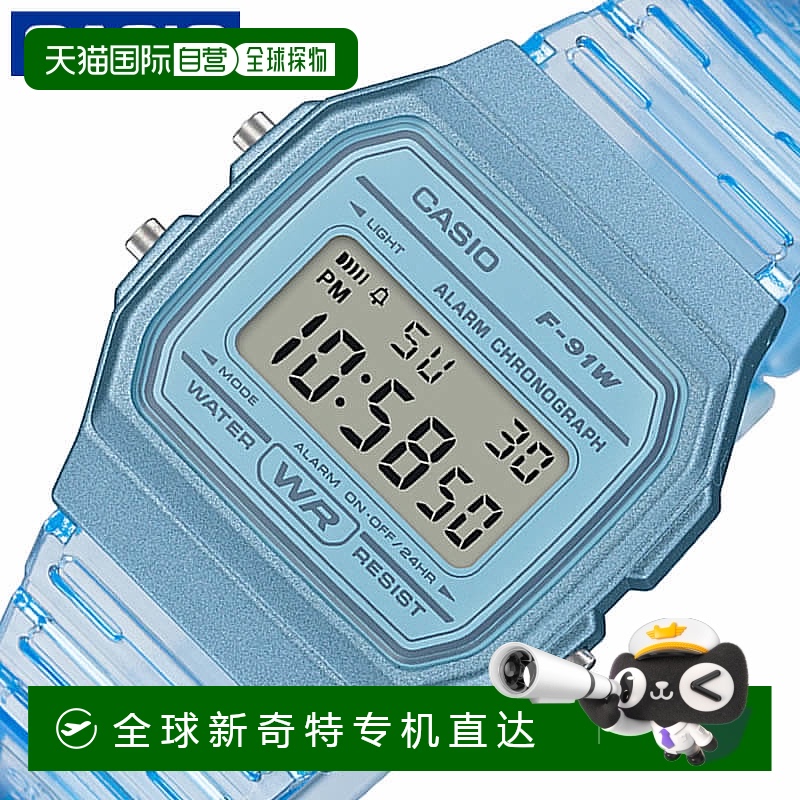 日本直邮卡西欧手表 CASIO 手表 标准 STANDARD F-91 女士 电池供