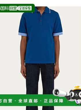 香港直邮Salvatore Ferragamo 短袖Polo衫 122608