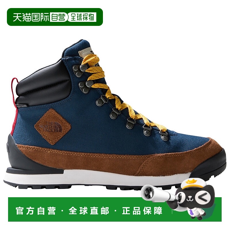 1h可退 香港直邮THE NORTH FACE 男士户外高山靴 0241189SHADYBLU