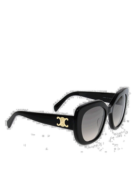 香港直邮Celine思琳女士休闲太阳镜黑色logo徽标潮流百搭防紫外线