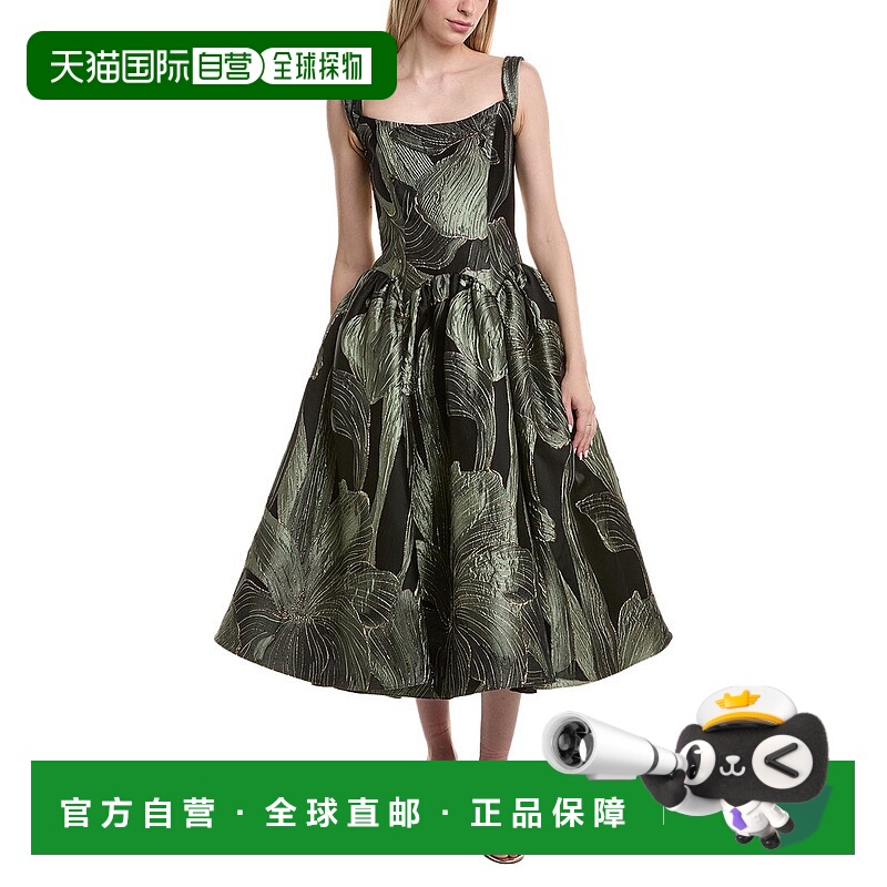 自营amsale阿姆斯尔礼服-黑色 美国奥莱直发