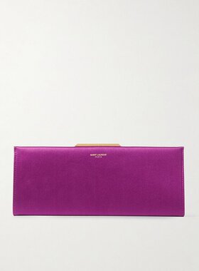 Saint Laurent 圣罗兰 女士 MIDNIGHT小号缎面单肩包 697655FAC13