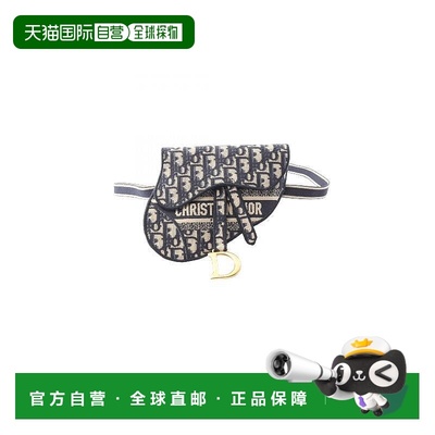 日本直邮中古Dior迪奥女包A级95新waist bag腰包帆布腰包浅褐色